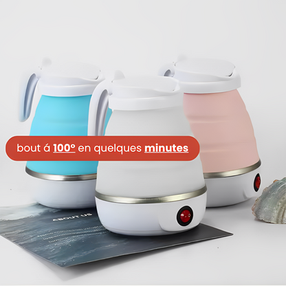 Cafetière pliable et portable