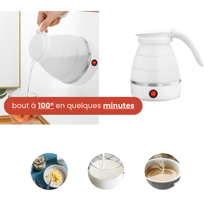 Cafetière pliable et portable