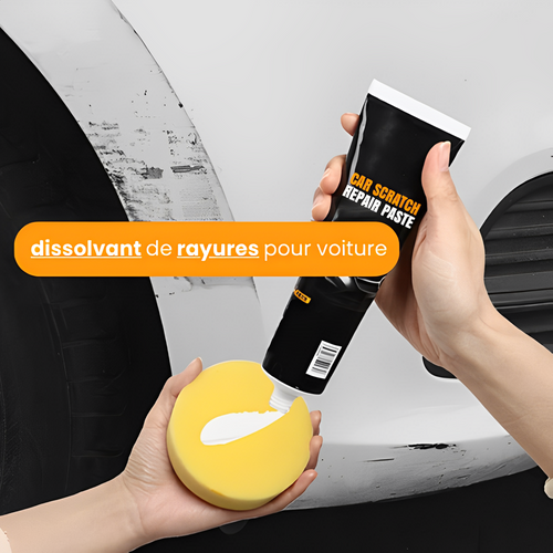 Dissolvant de rayures pour voiture